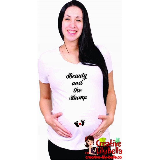 maternity shirt beauty and the bump 312