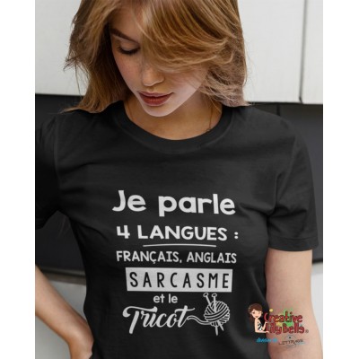t-shirt-Je-parle-4-langues-tricot-TS4725