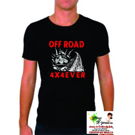 t-shirt off road 4254