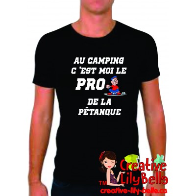 t-shirt pétanque 4124